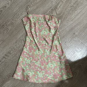 Beautiful floral mini dress
